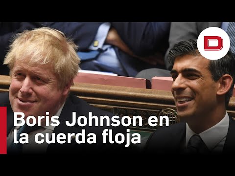 Boris Johnson, en la cuerda floja tras la dimisión de sus ministros de Hacienda y de Sanidad