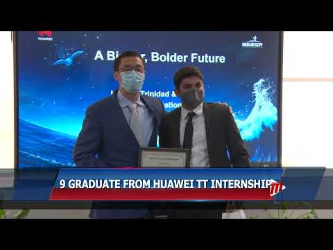 Nine Graduate From Huawei TT Internship