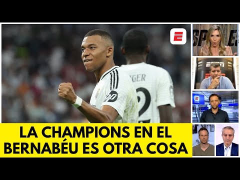 NUEVA CHAMPIONS LEAGUE, mismo REAL MADRID. Ganó 3-1. MBAPPÉ y ENDRICK marcaron goles | Exclusivos