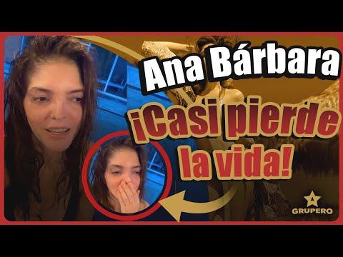 Ana Bárbara vive para contarlo, su hijo la salvó de una tragedia