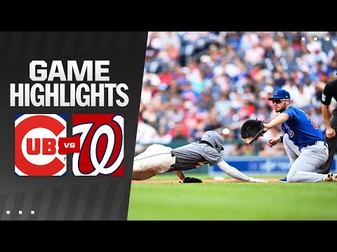 Cubs vs. Nationals Game Highlights (8/31/24) | MLB Highlights