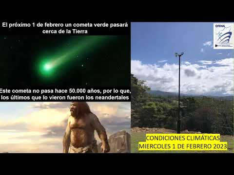 Cometa verde podrá verse desde Nicaragua