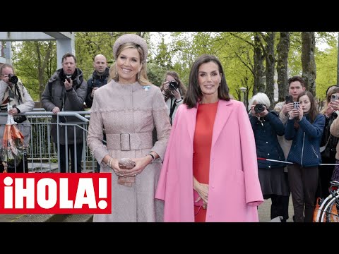 Las reinas Letizia y Máxima unen fuerzas en favor de la salud mental de los adolescentes