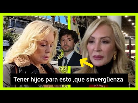 CARMEN LOMANA estalla contra el hijo de BARBARA REY por su traición a su madre