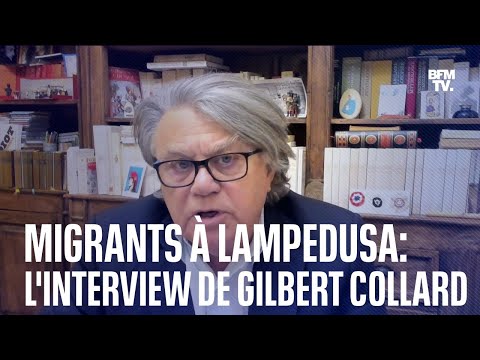 Arrivée de migrants à Lampedusa: l'interview de Gilbert Collard en intégralité