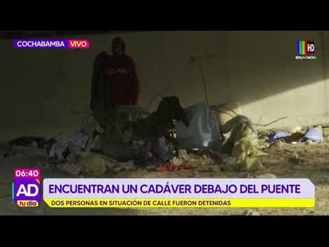 Cochabamba: Un cadáver es hallado debajo del puente