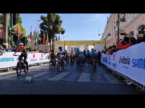 Equipo Potosino de Ciclismo con participación en la vuelta Ciclística Ecuador