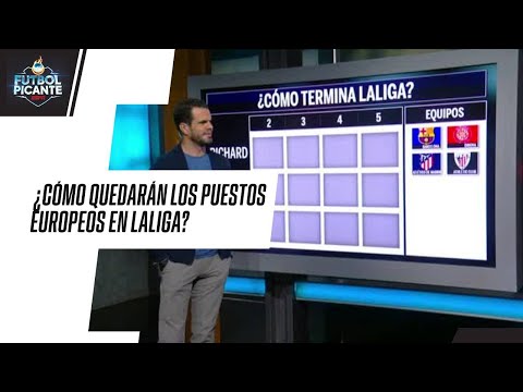 LaLiga | ¿Cómo terminará todo para el BARCELONA, GIRONA, ATHLETIC Y ATL. DE MADRID? | ESPN FC
