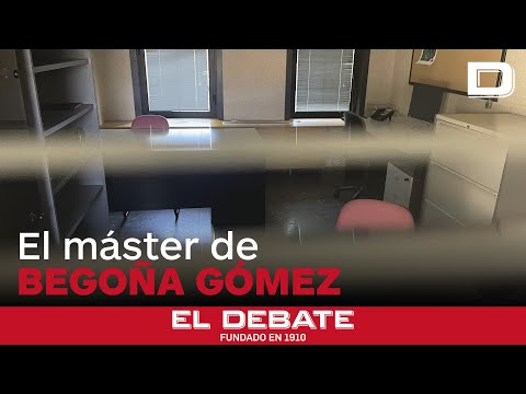 El Debate graba el despacho vacío y las instalaciones del máster de Begoña Gómez en la Complutense
