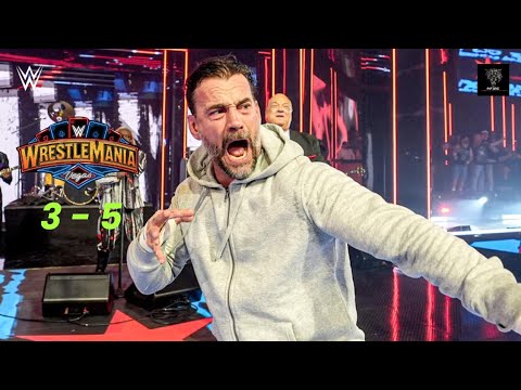 CM PUNK ALL WRESTLEMANIA MATCHES RECORDS ( 2007-2025 ) / WWE