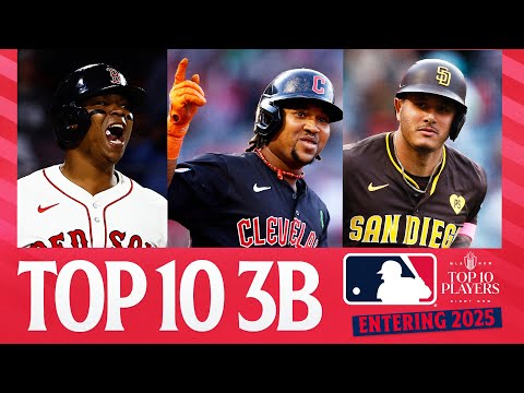 The TOP 10 Third Basemen in MLB right now! (Whos No. 1?!)