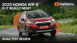(हिन्दी) 2020 🚗 Honda WR-V Road Test Review | पहले से बेहतर? | CarDekho.com