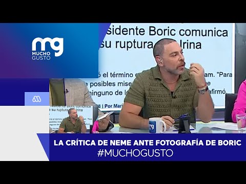 La crítica de Neme a fotografía en el cerro del Presidente Gabriel Boric