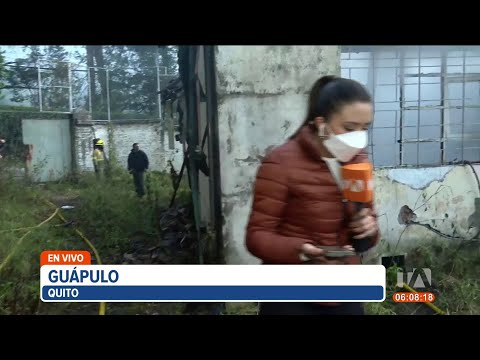 Así se encuentra Guápulo tras el grave incendio forestal