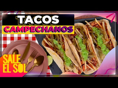 Receta Tacos Campechanos con la chef Ingrid Ramos y Juan Soler