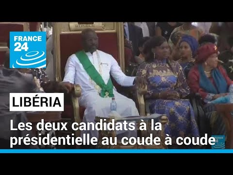 Présidentielle au Libéria : Georges Weah et Joseph Boakai au coude à coude • FRANCE 24