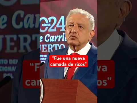 AMLO habló sobre el Grupo Compacto que creó Salinas de Gortari #shorts