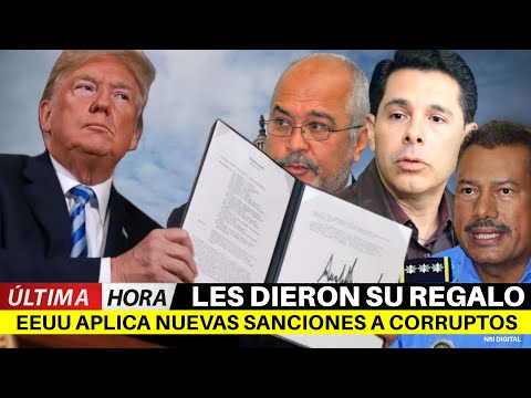 ?ÚLTIMA HORA NICARAGUA ESTADOS UNIDOS SANCIONA A WALMARO GUTIÉRREZ, FIDEL DOMÍNGUEZ Y MARVIN AGUILAR