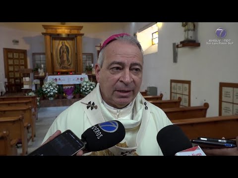 Uso de cubrebocas será obligatorio en eventos religiosos, informó Arzobispo de SLP