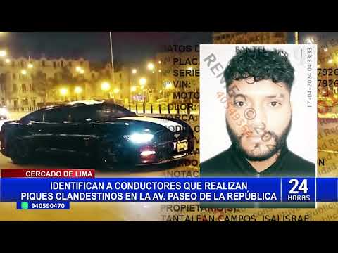 Cercado de Lima: exigen sanción para conductores que hacían piruetas afuera del Sheraton