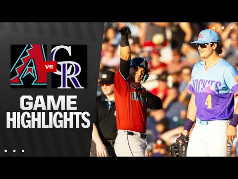 D-backs vs. Rockies Game Highlights (6/20/25) | MLB Highlights