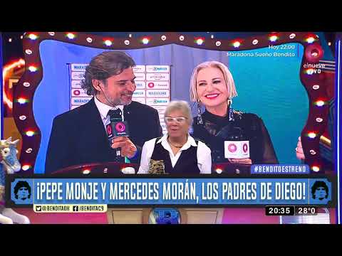 ¡Pepe Monje y Mercedes Morán!