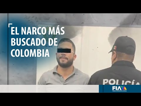 Capturan en CDMX al 'Boliqueso', el narco más buscado de Colombia