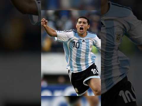 Riquelme Humilla a Chile #riquelme #argentina #chile #goles #tirolibre