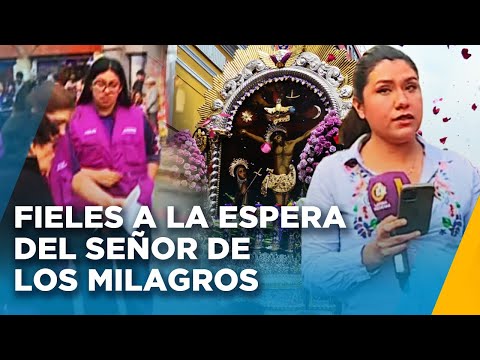 Fieles se preparan para recibir al Señor de los Milagros: ¿Cuál es el recorrido de la procesión?