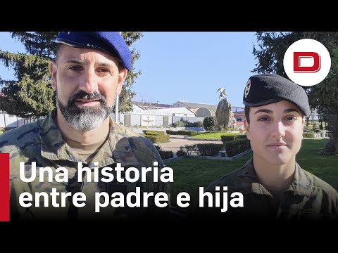 «Cuando me fui mi hija era una niña y al regreso me encontré con una mujer de uniforme militar»