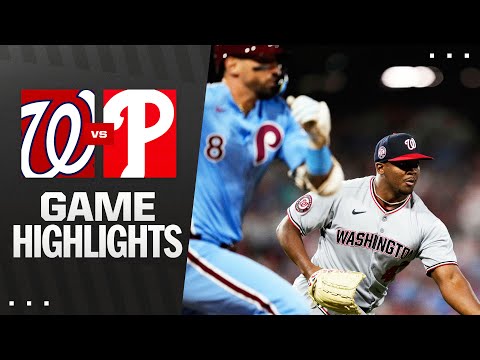 Nationals vs. Phillies Game Highlights (5/1/25) | MLB Highlights