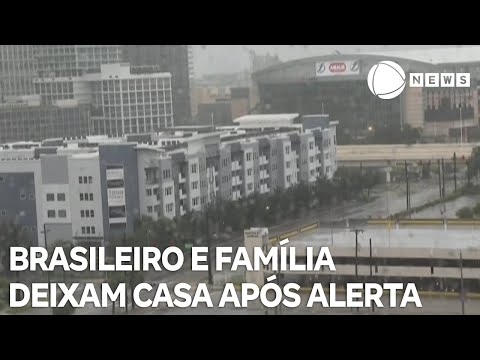 Brasileiro e família deixam casa na Flórida após alerta do governo dos EUA