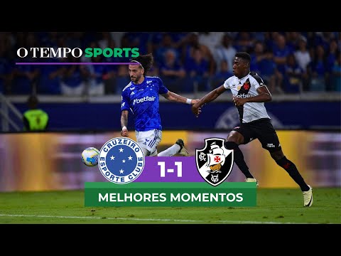 CRUZEIRO 1 X 1 VASCO - Veja os melhores momentos do jogo