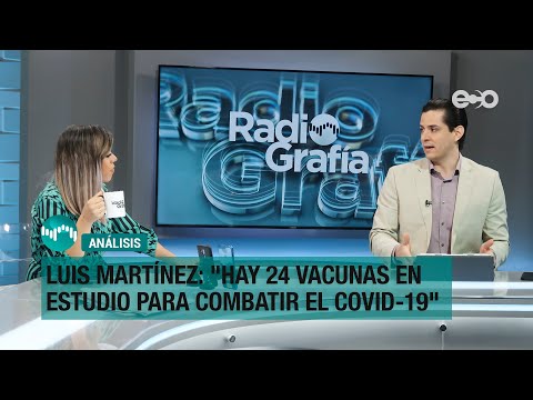Luis martínez: Hay 24 vacunas en estudio para combatir al Covid-19 | RadioGrafía