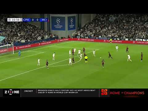 UCL MD4: FC Copenhagen 0-0 Man City, PSG 1-1 Benfica, Match Highlights, Zone UCL review