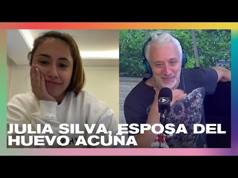 Julia Silva, esposa de Marcos 'Huevo' Acuña, en #Perros2022