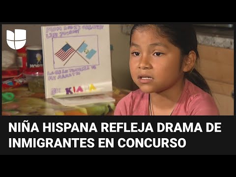 Esta niña inmigrante de 9 años gana un concurso de escritura en Miami