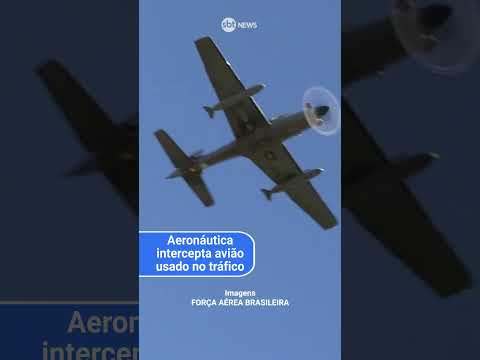 FAB intercepta aeronave suspeita vinda do Paraguai
