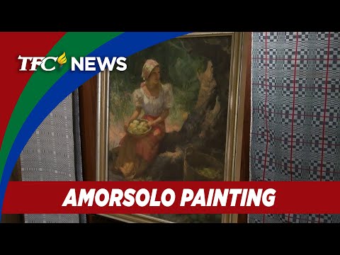 Rare Amorsolo painting in Filipino center in San Francisco | TFC News California, USA