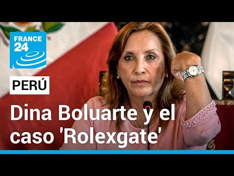 'Rolexgate': los detalles detrás del escándalo de corrupción de Dina Boluarte en Perú