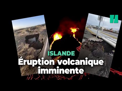 En Islande, l’éruption imminente d’un volcan entraîne des évacuations