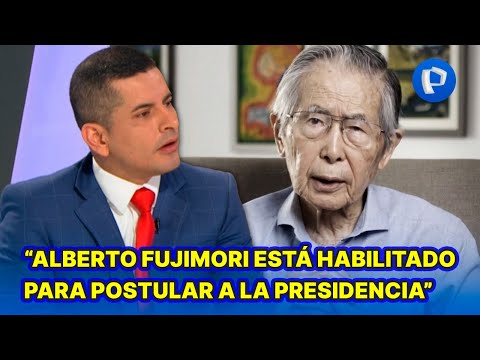 Elio Riera: “Alberto Fujimori está habilitado para postular a la presidencia”