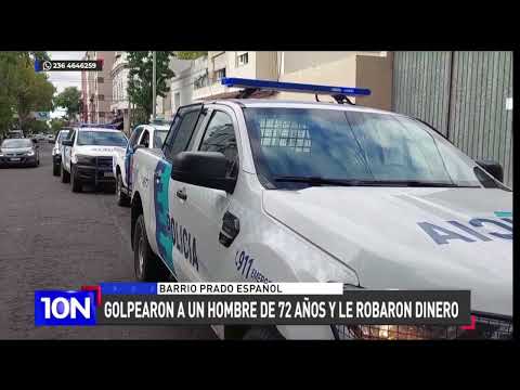Robo violento en Barrio Prado Español