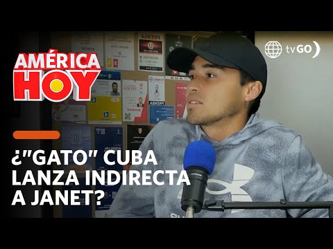 América Hoy: ¿Gato Cuba le responde a Janet Barboza? (HOY)