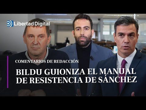 Bildu guioniza el manual de resistencia de Pedro Sánchez