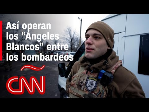 ¿Quiénes son los “Ángeles Blancos”, la unidad de Ucrania que trabaja entre los bombardeos?