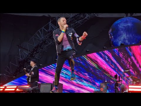 Coldplay live in Amsterdam, July 16 2023 - Front row - FULL CONCERT