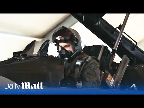 Ukrainian pilots train on F-16 fighters in Denmark