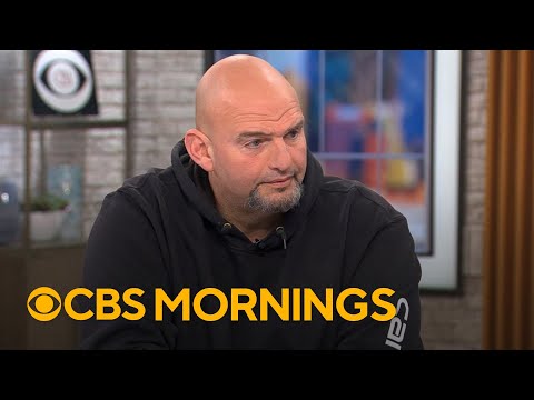 Sen. John Fetterman discusses seeking treatment for depression, policy views on critical issues