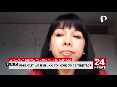 Mirtha Vásquez y ministros informarán balance de gestión en conferencia de prensa